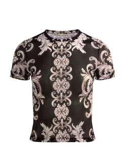 TESS MESH TEE