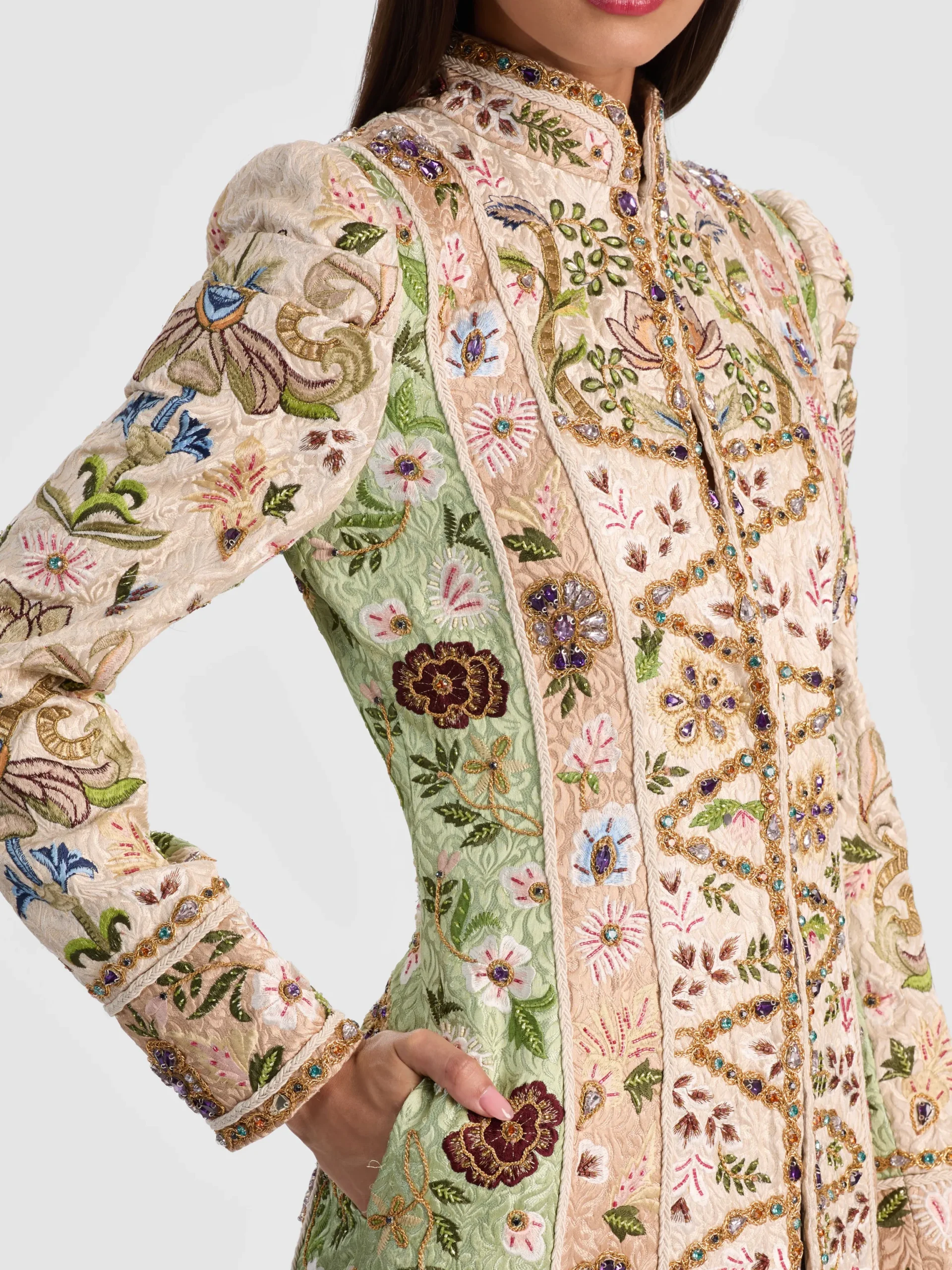 THOMAS EMBELLISHED COAT