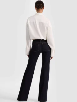 TOBIE CINCHED BUTTON DOWN