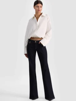 TOBIE CINCHED BUTTON DOWN