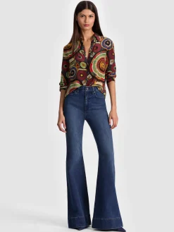 WILLA SILK BLOUSE