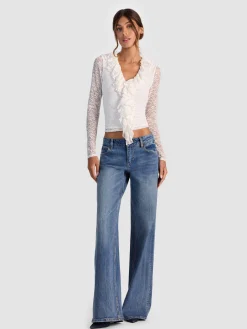 YARA RUFFLE TOP